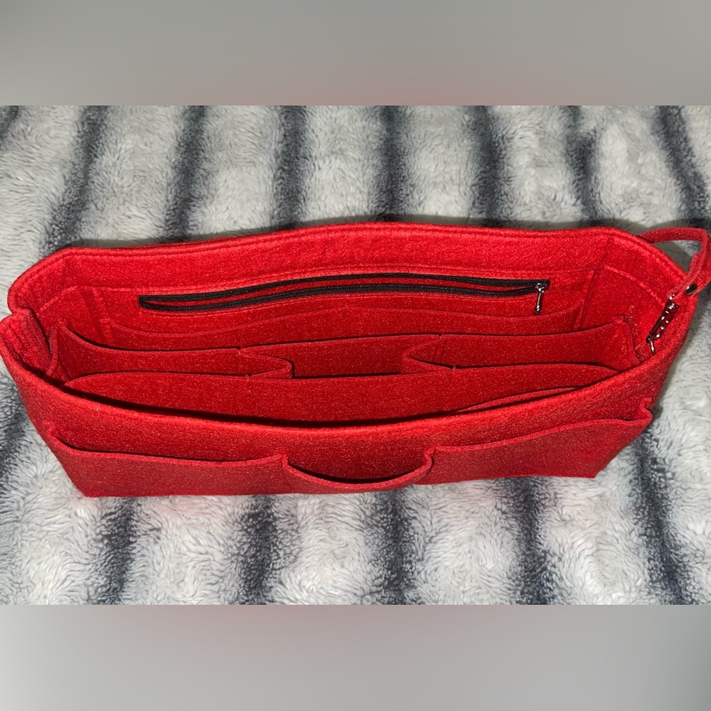 Large Purse Organizer Tote Felt Insert for Handbag. - Picture 2 of 13